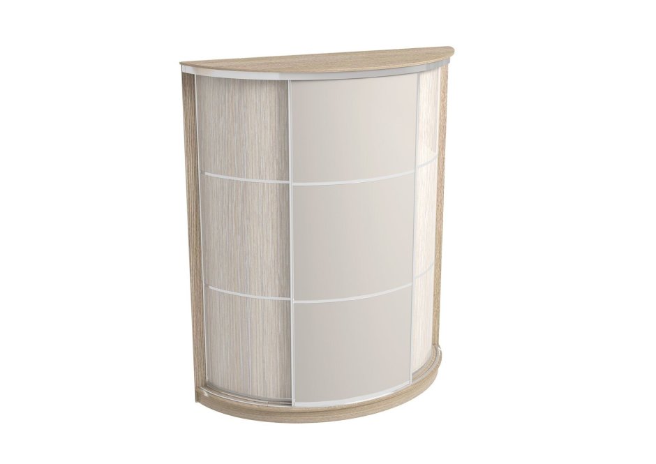 Тумба угловая радиусная 200*720*56