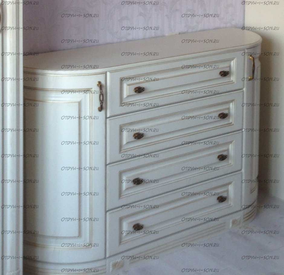 Комод 1200 классика с патиной