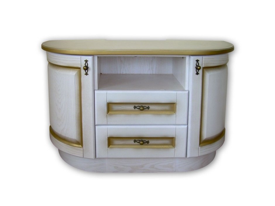 Витрина Элма угловая радиусная