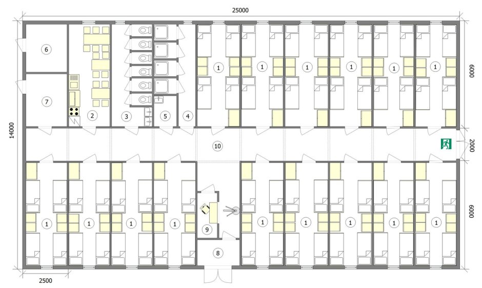Интерьер узкой прихожей
