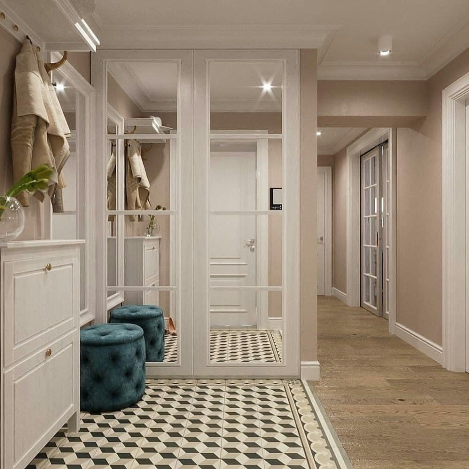 Интерьер прихожей 8 кв.м