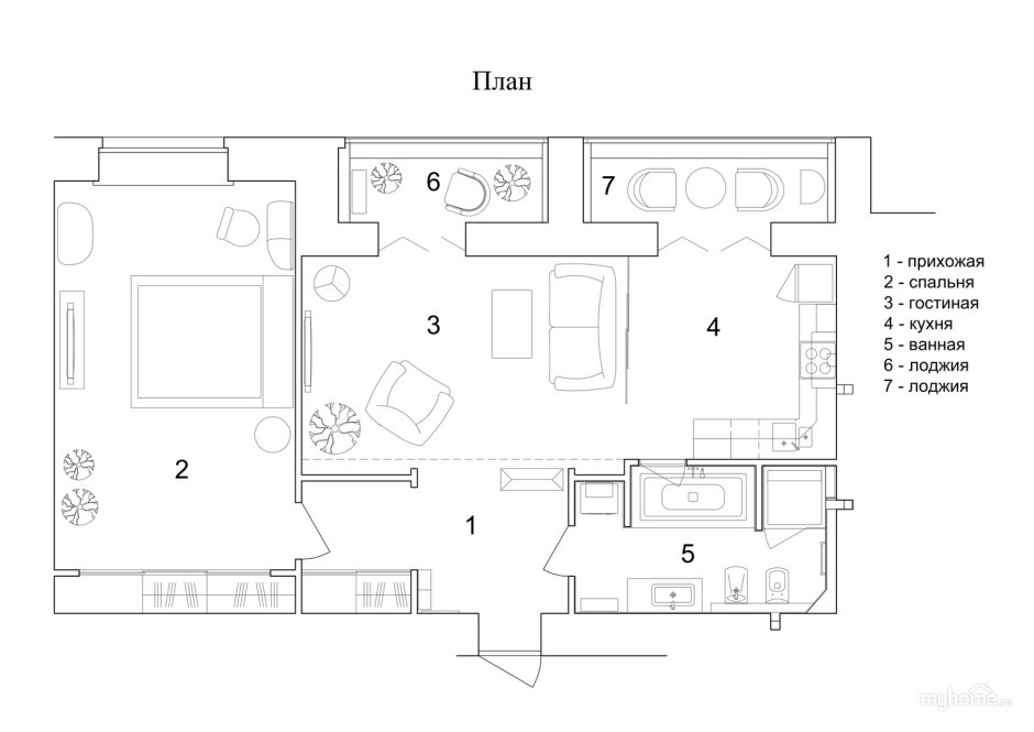 Модульное общежитие схема модуля