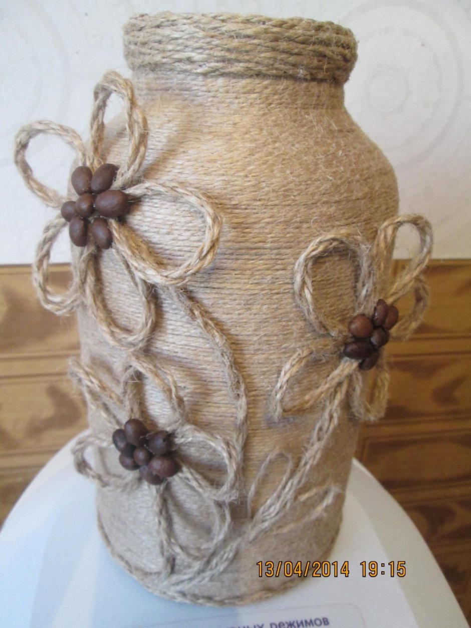 Декор джутом ВАЗ