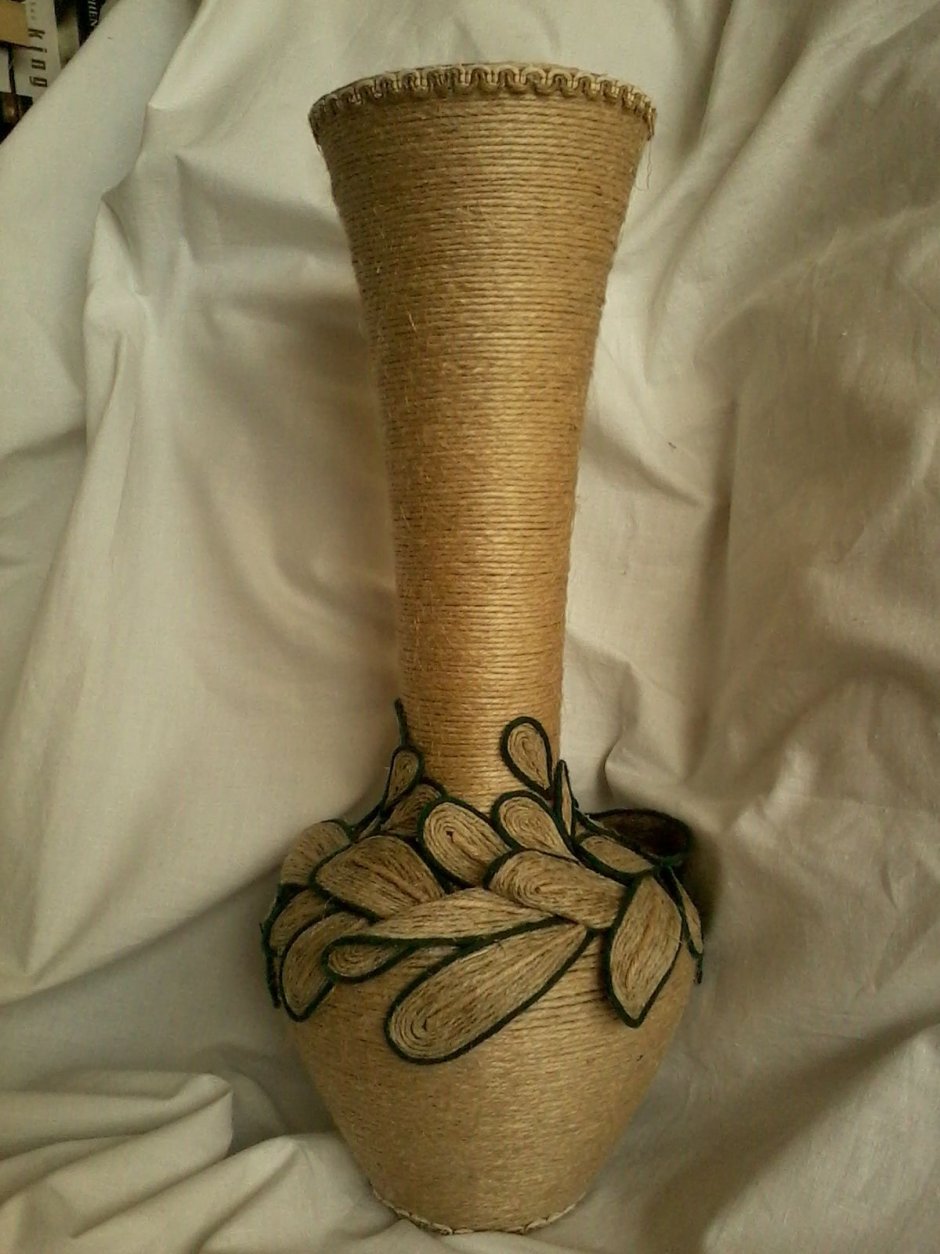 Ваза из шпагата