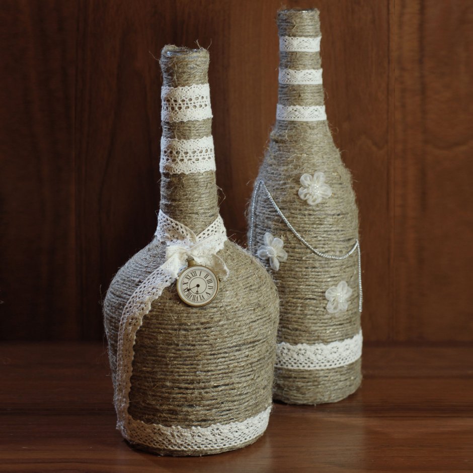 Декор бутылок