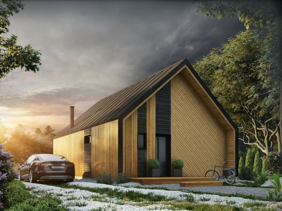 Каркасный барнхаус домокомплект