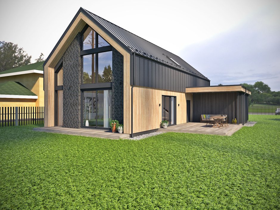 Стильный дачный дом