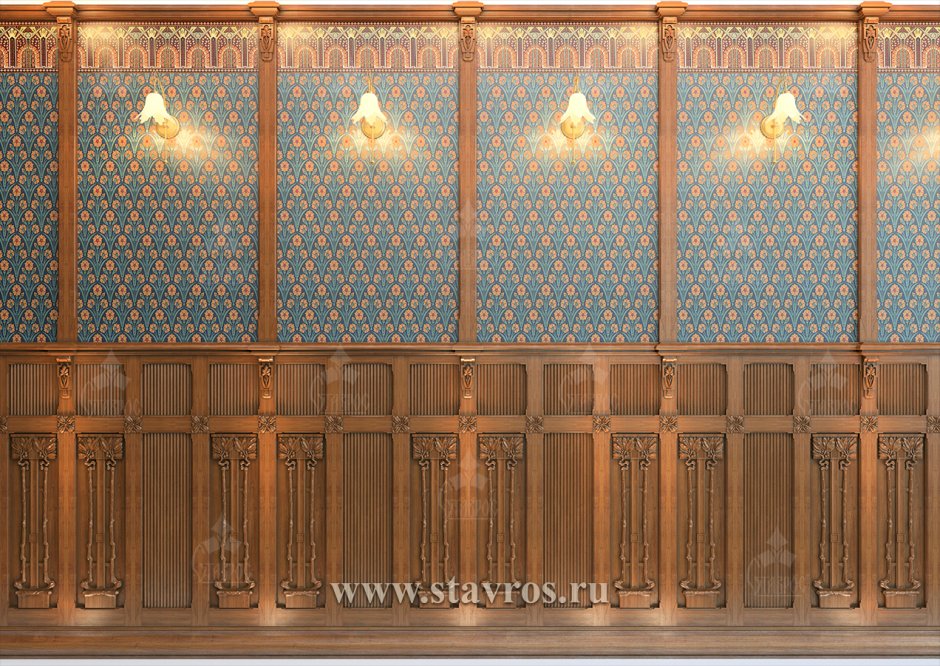 Стеновые панели буазери Ставрос