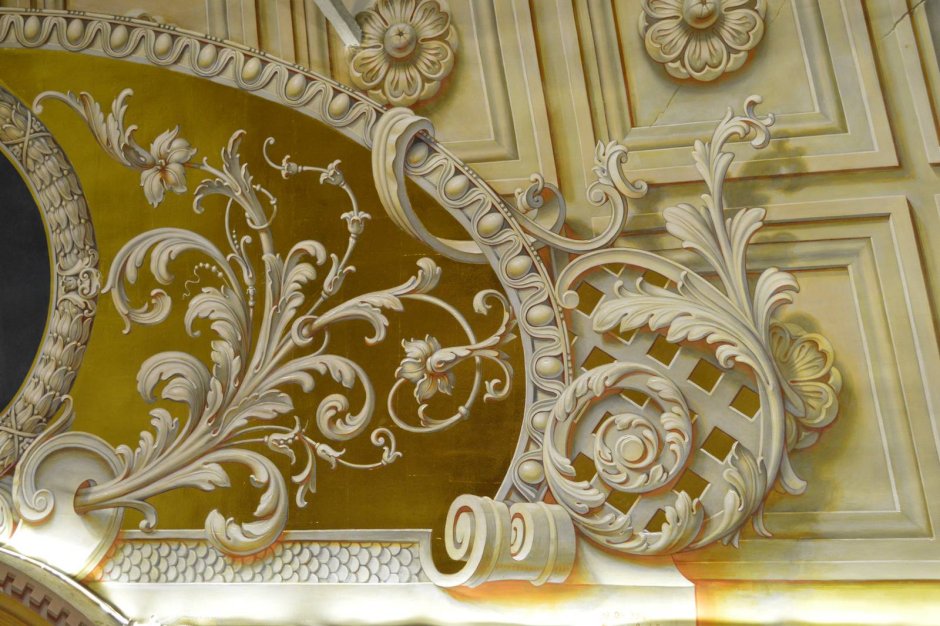 Альфрейная живопись гризайль