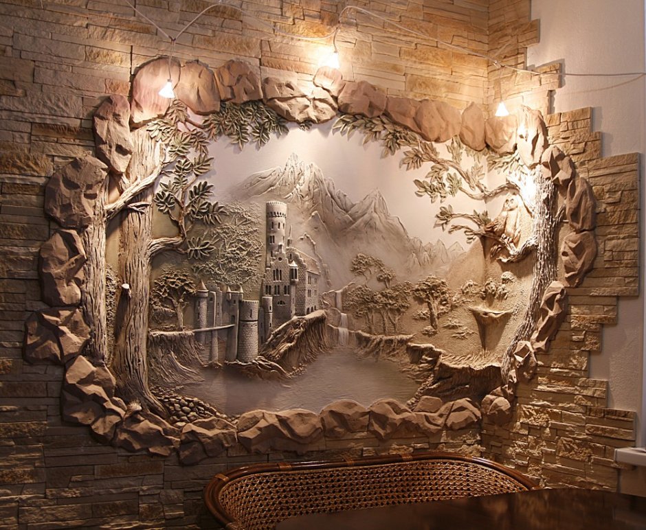 Студия Андрея Гусева - рельефное панно