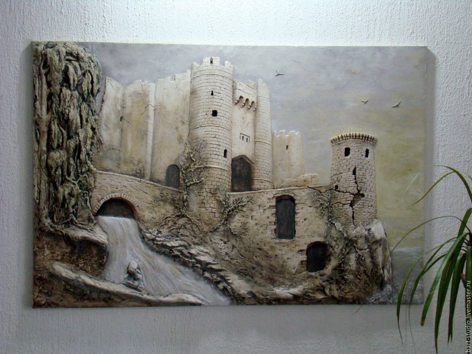 Объемное панно на стену