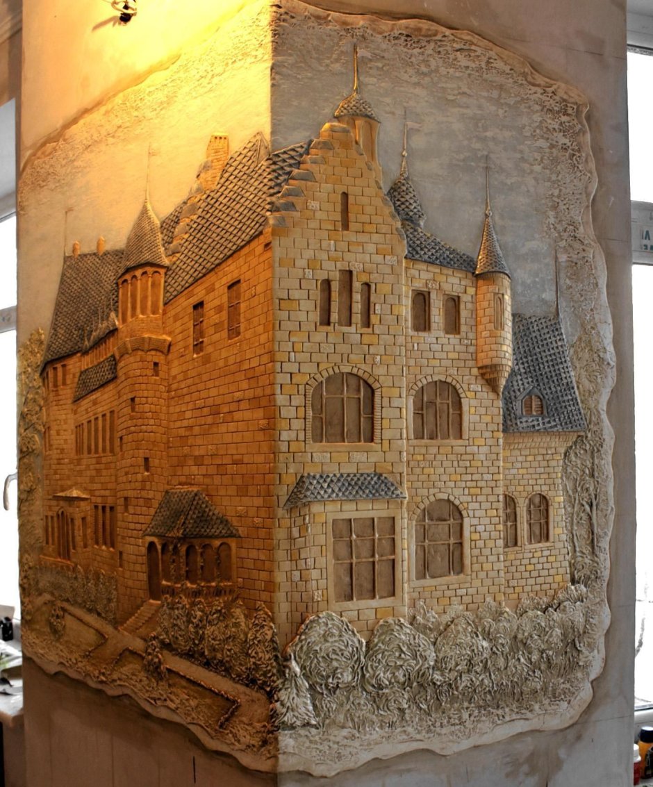 Объемное панно на стену