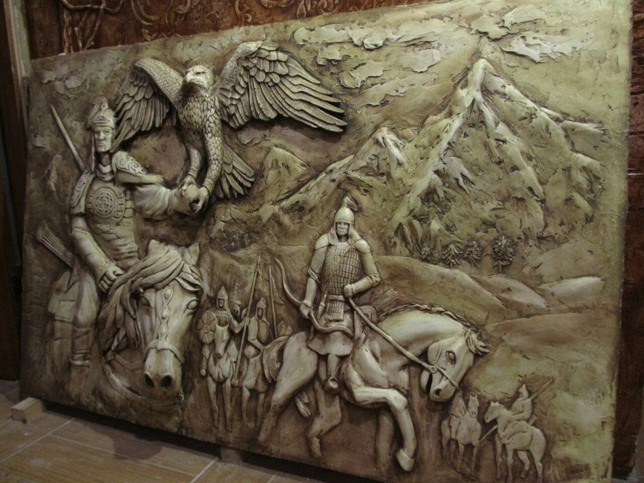 Барельефы Кундикова Сергея