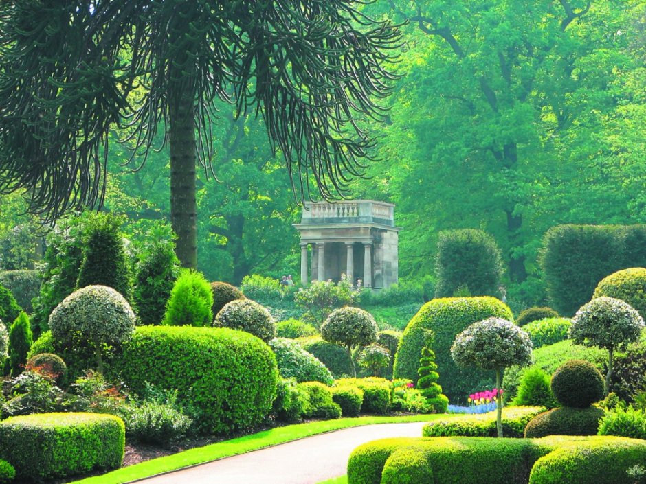 Парк Стоу оранжерея