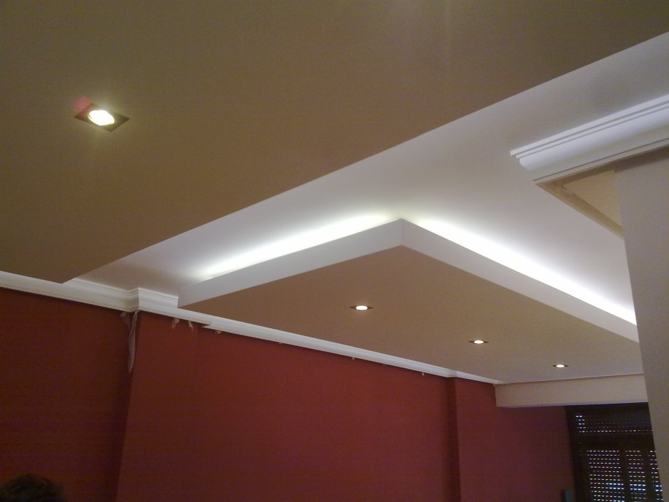 Разноуровневые потолки из гипсокартона