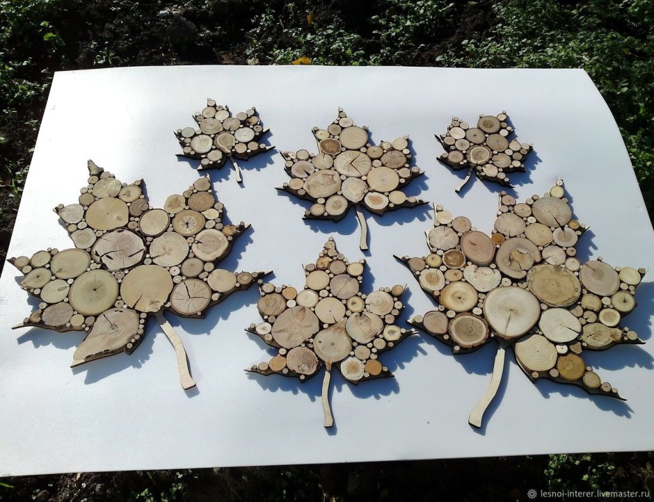 Экостиль панно из спилов