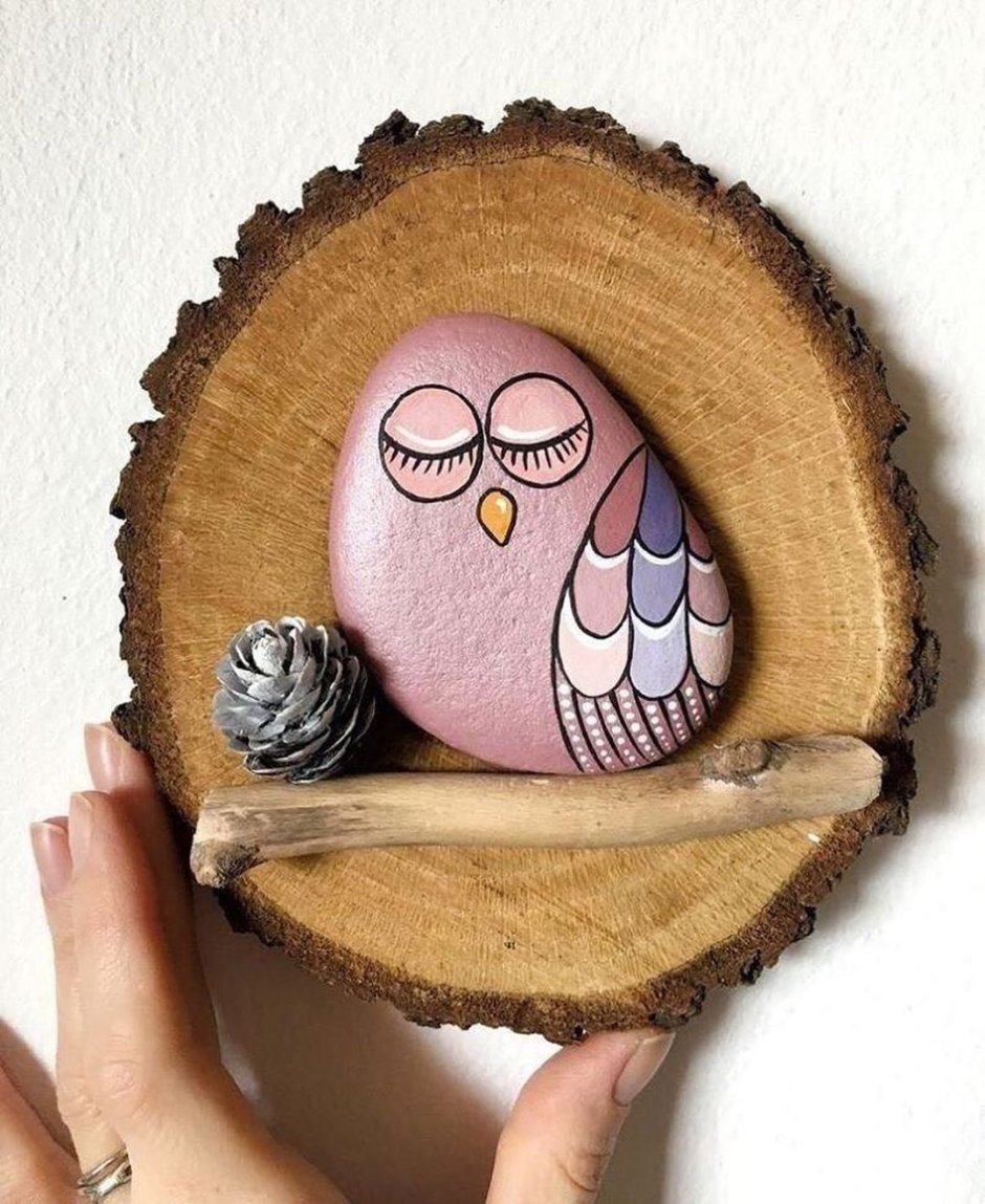 Поделки на спиле дерева