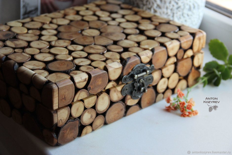 Изделия из спилов дерева