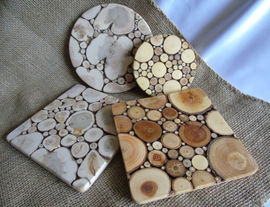 Экостиль панно из спилов