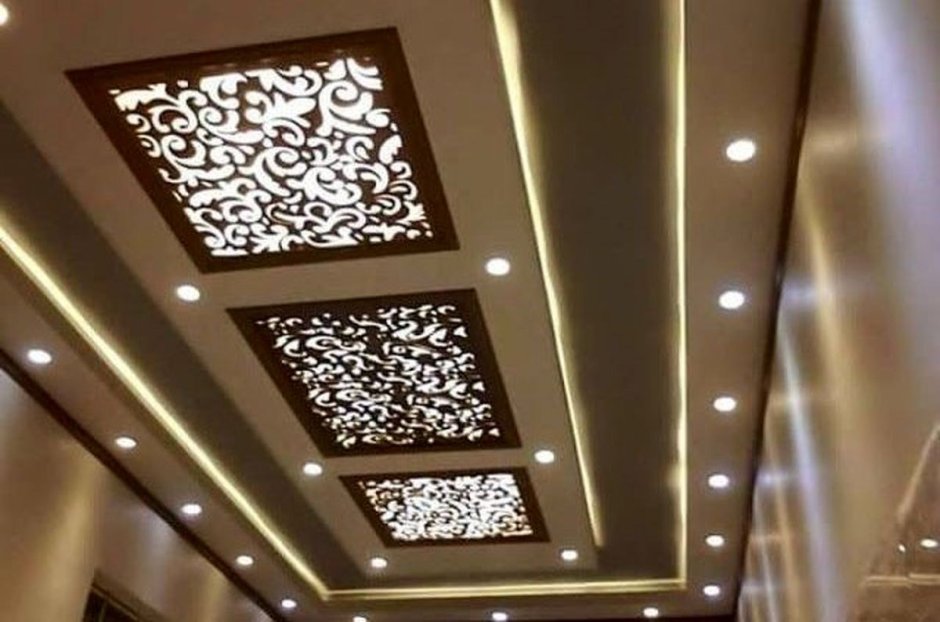 Декор потолок расмлари