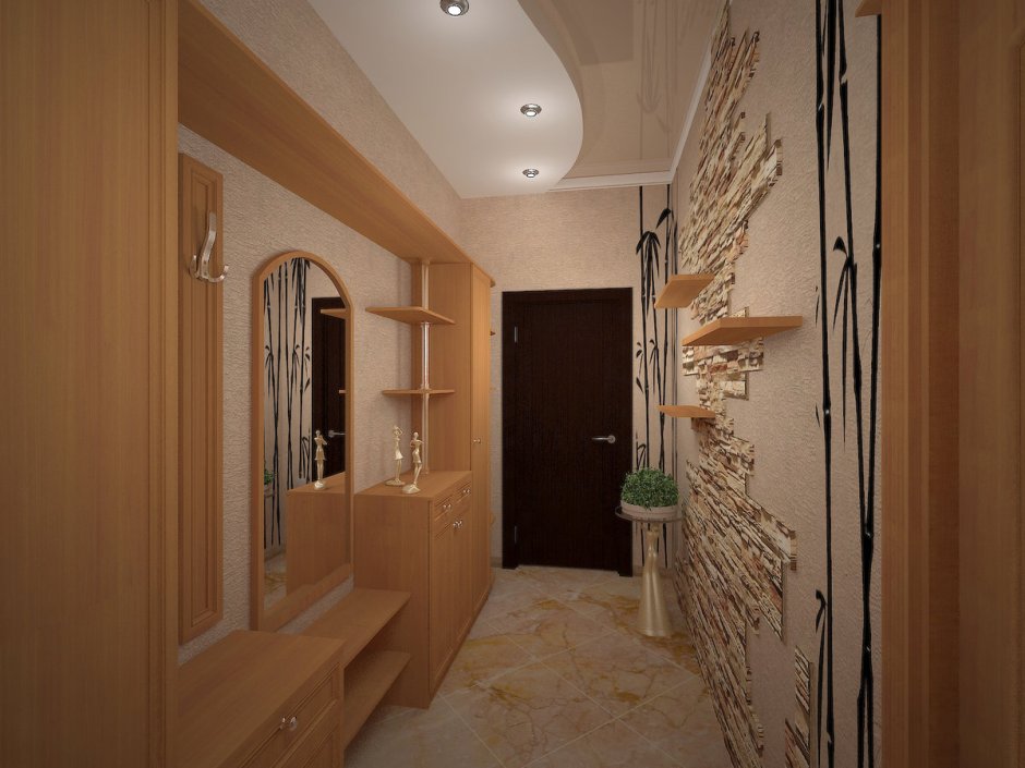 Светлая прихожая в хрущевке