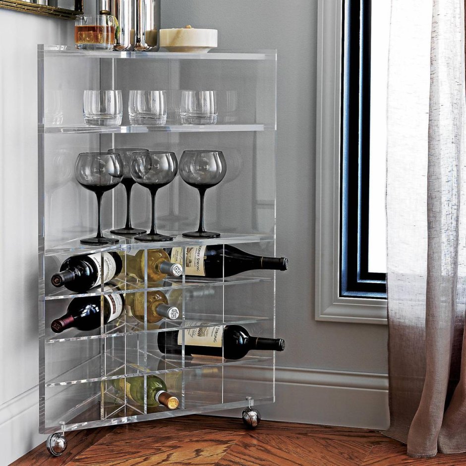 Винотека Черчилль, цвет орех арт.203