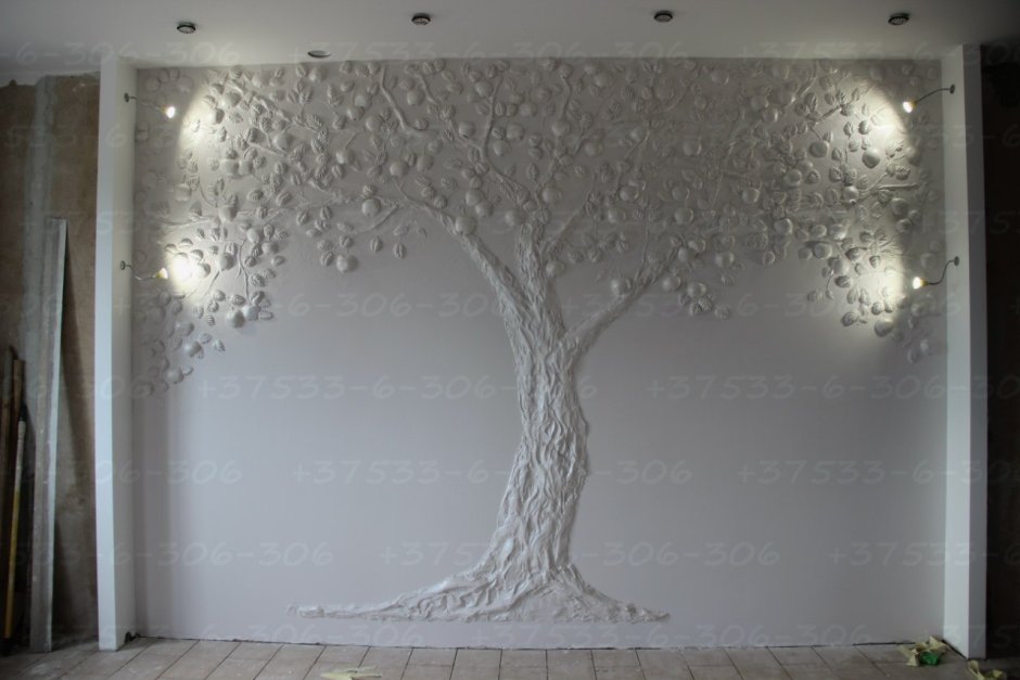 Декоративное дерево на стену