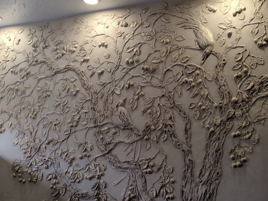 Барельеф магнолии Юлия Быковская