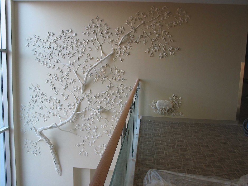 Барельеф дерево