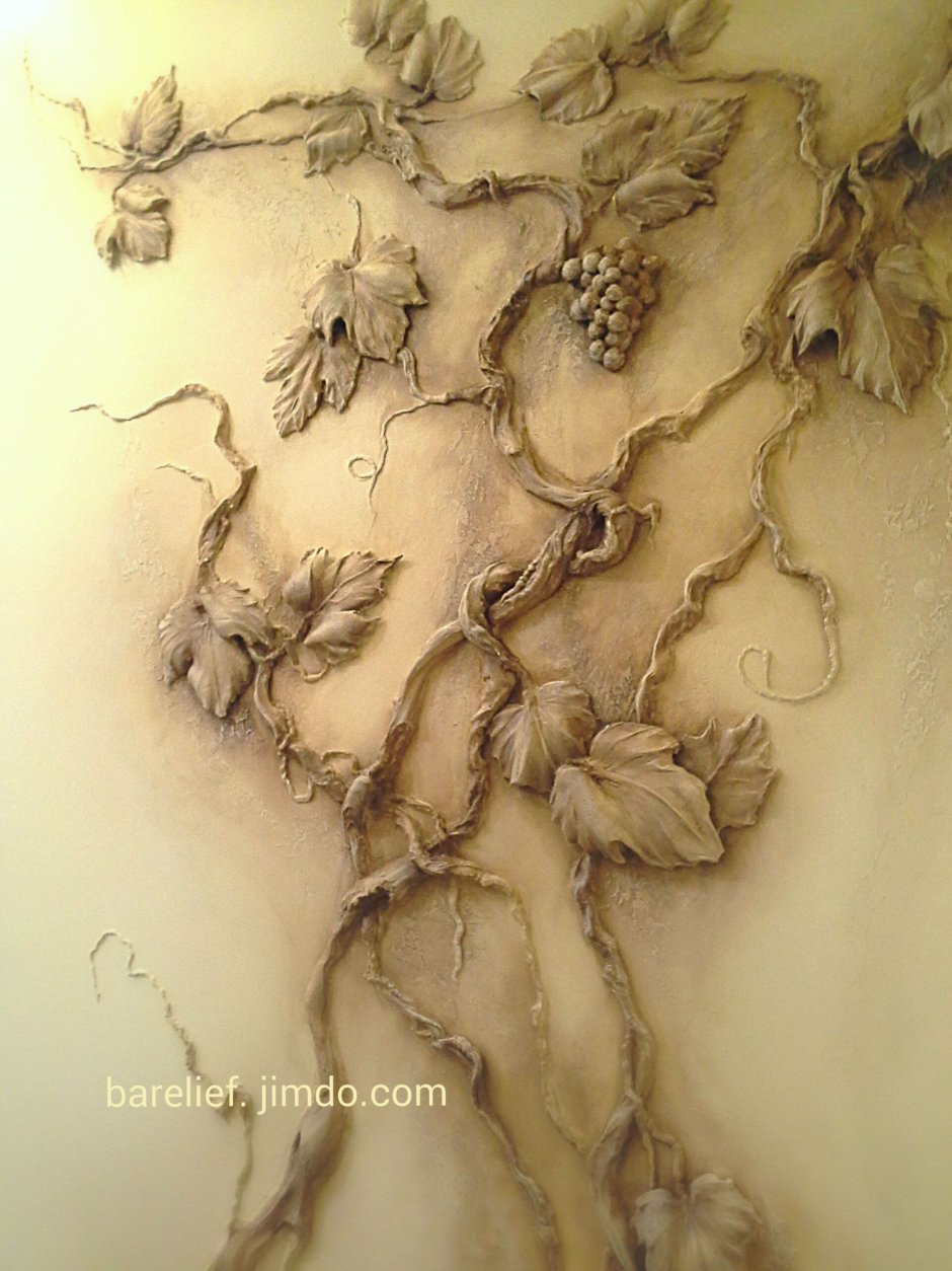 Барельеф пейзаж