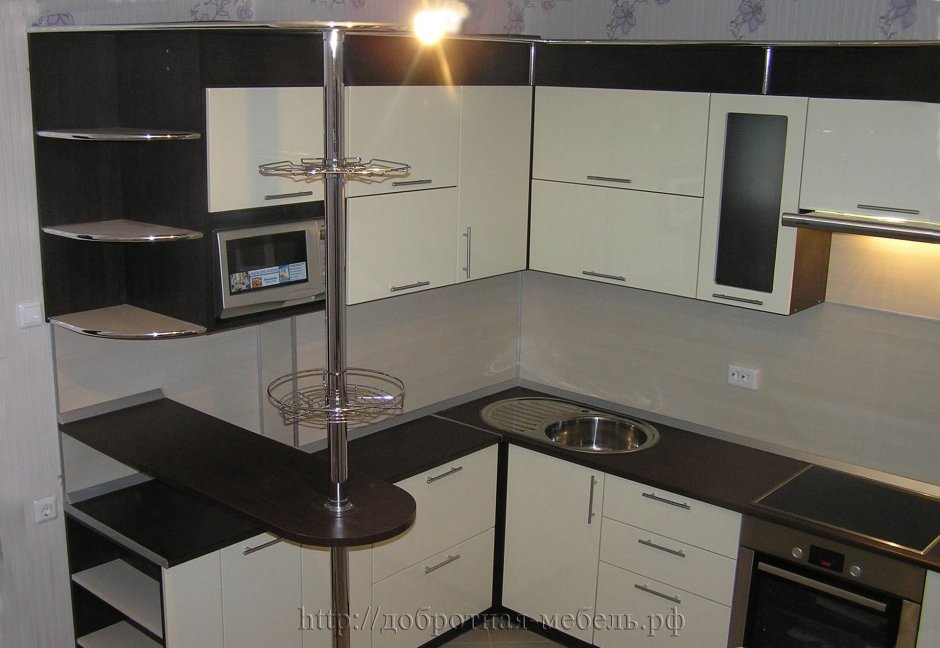 Много мебели кухни угловые