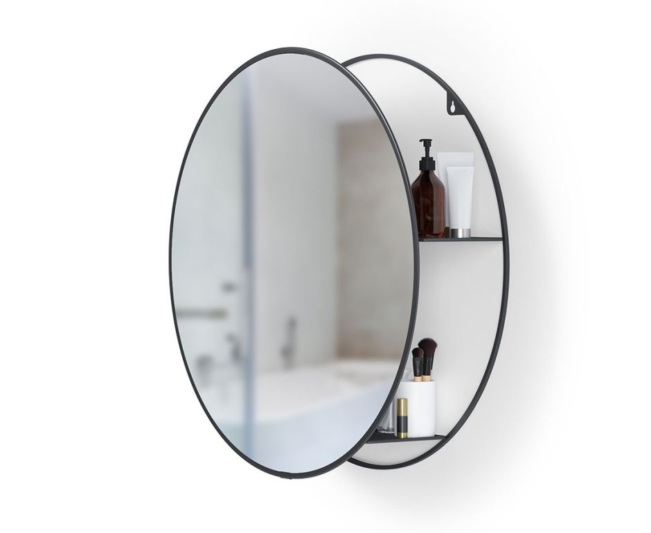 Зеркало полукруглое с подсветкой