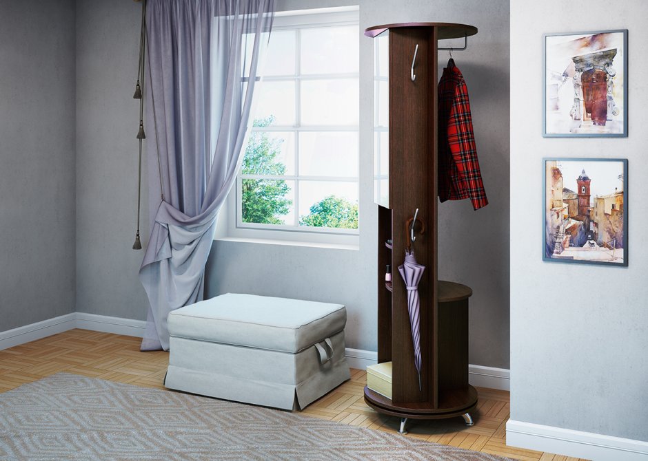 Вешалка напольная поворотная "Нона 03"