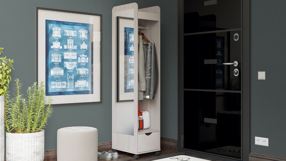 Вешалка напольная поворотная "Нона 03"