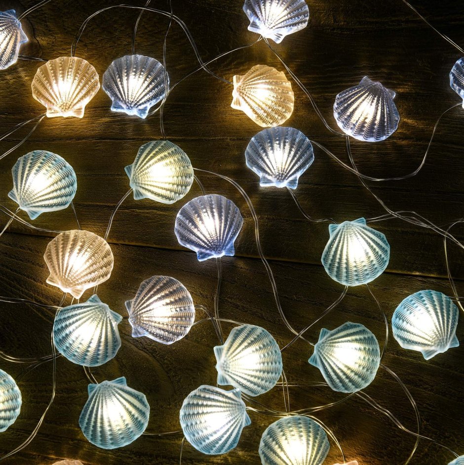 Гирлянда из ракушек