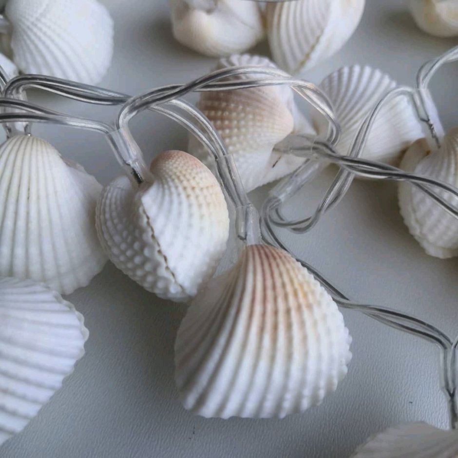 Гирлянда из ракушек своими руками