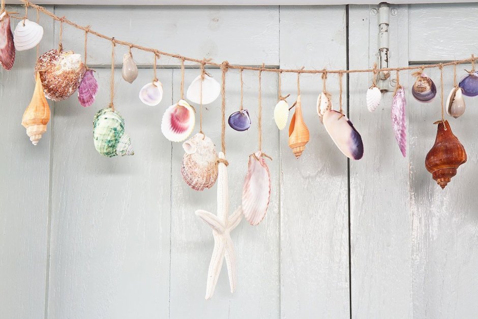 Гирлянда из ракушек