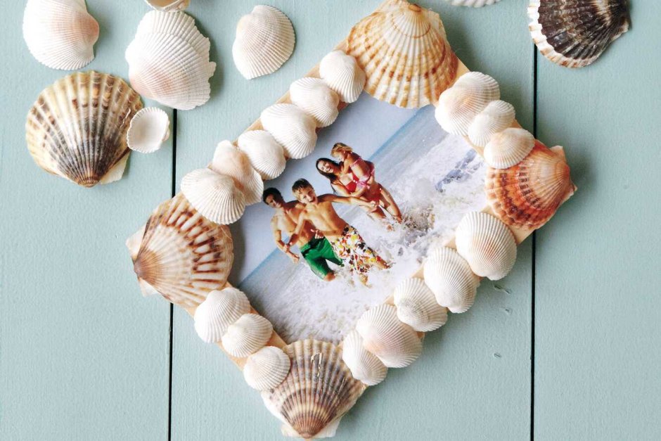 Декор из ракушек