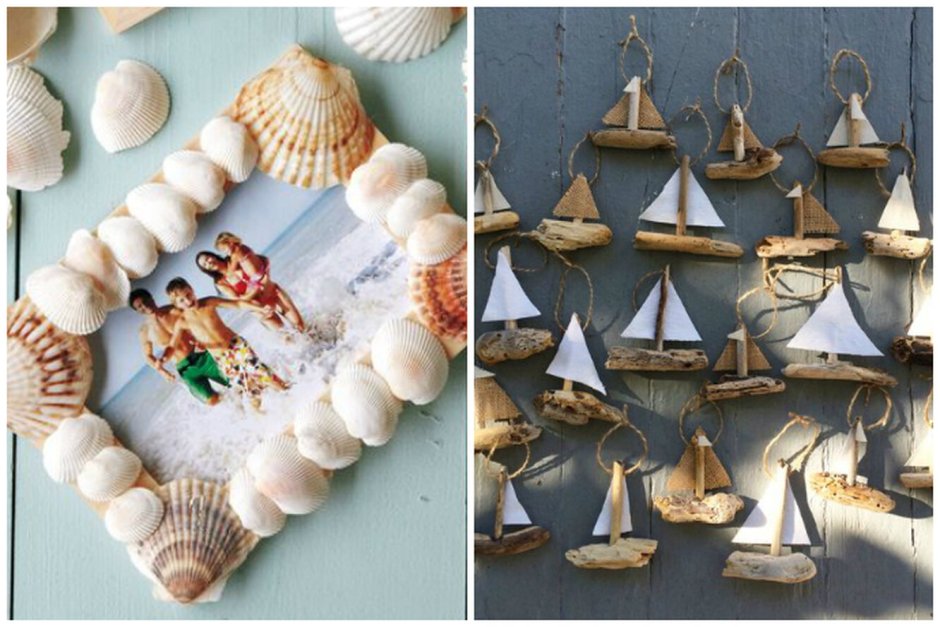 Венок из ракушек