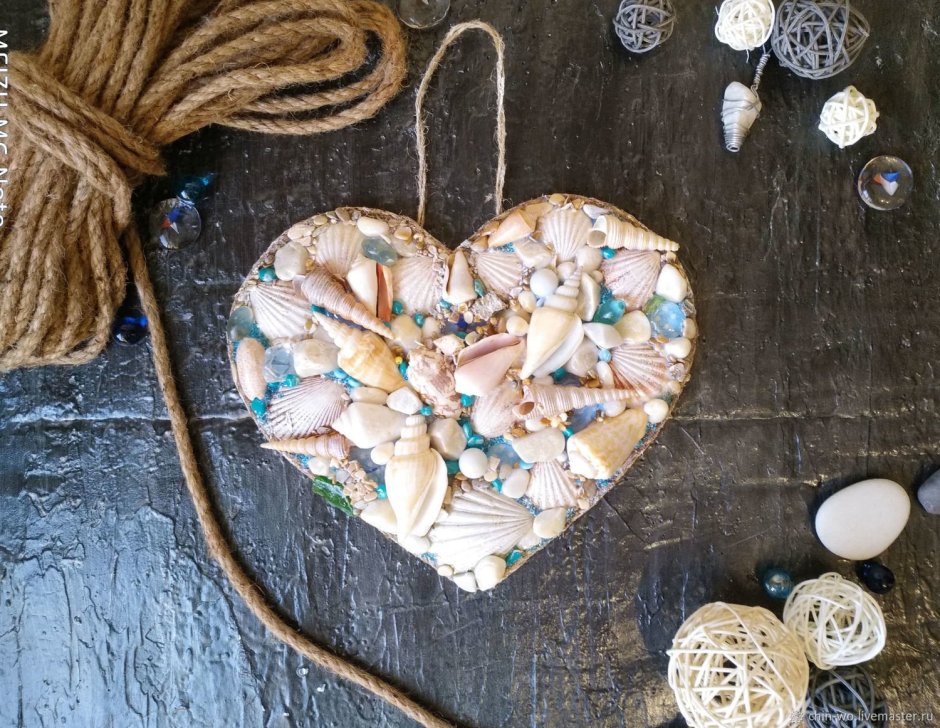 Рождественский венок в морском стиле