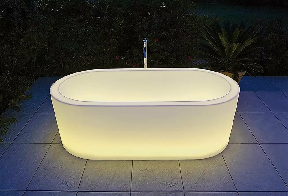 Ванная с розами