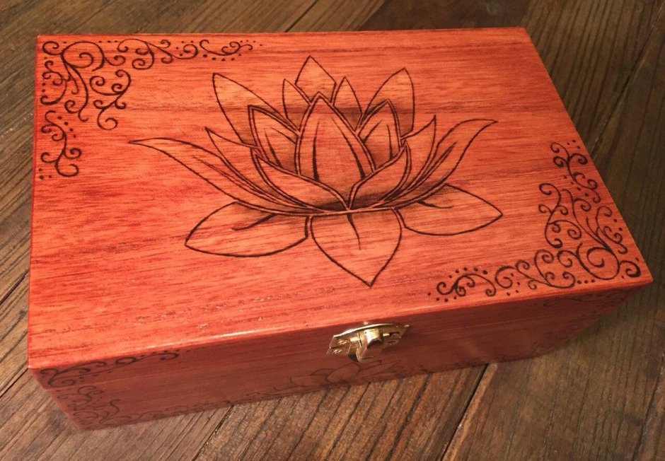 Эскизы Выжигание по дереву шкатулка