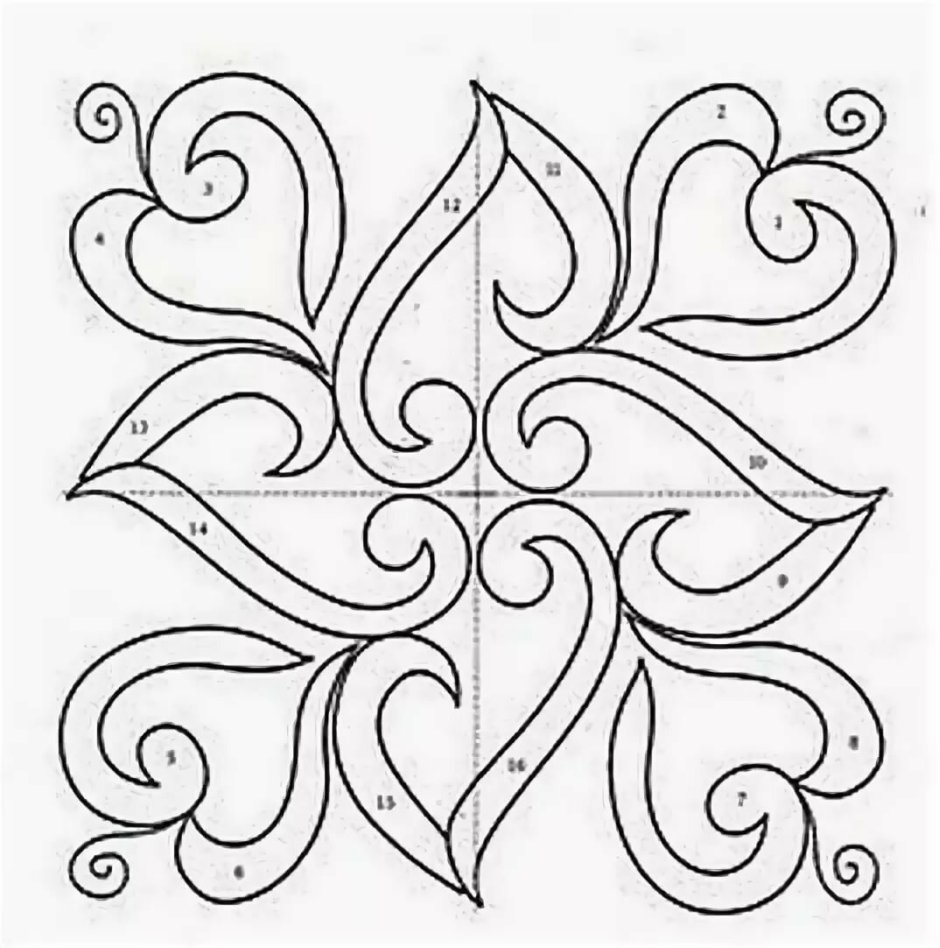 Симметричные узоры для рисования