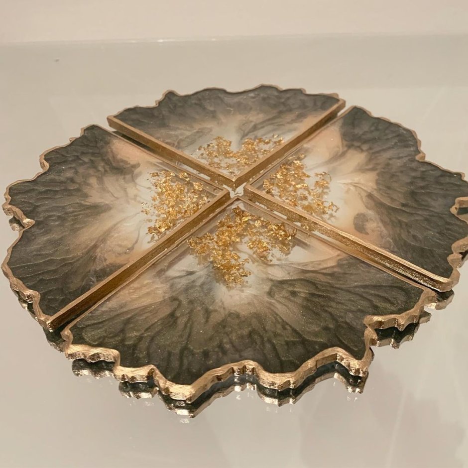 Эпоксидные подставки под горячее