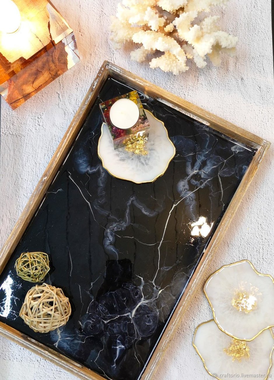 Мрамор эпоксидной смолой