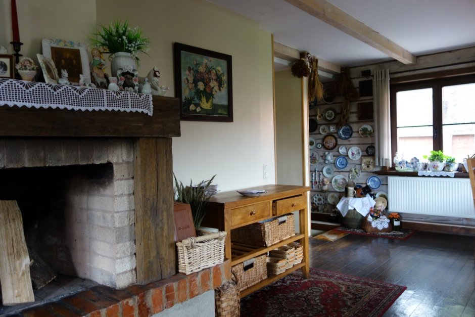 Отреставрированный деревенский дом