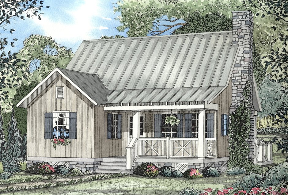 Проекты деревенских домов