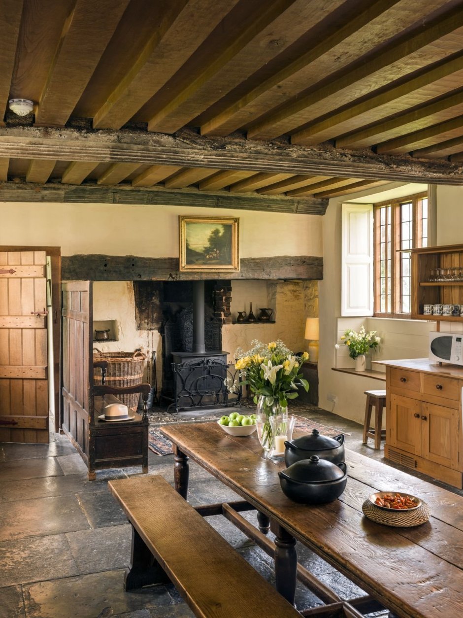 Интерьер в Старом деревенском доме