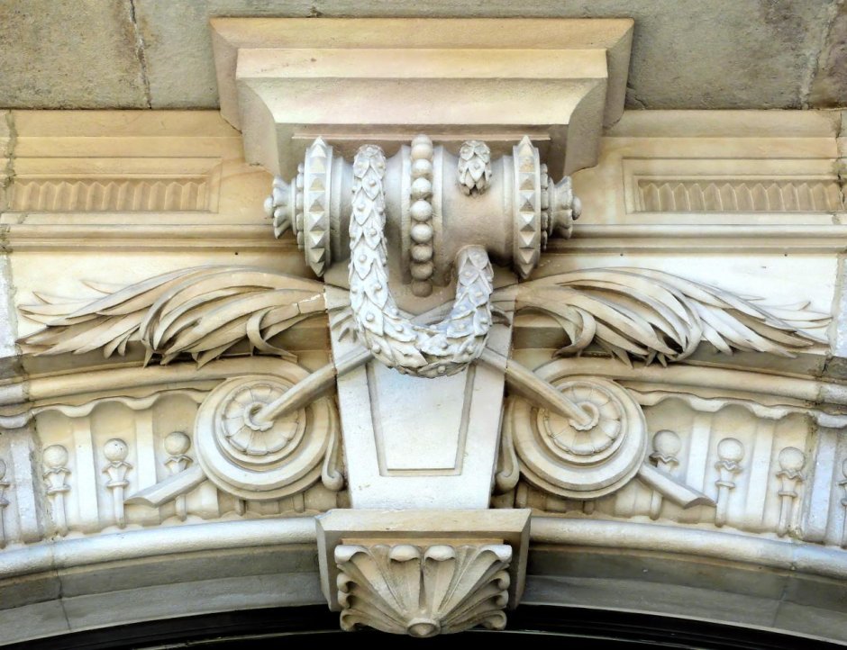 Сталинский Ампир лепнина в архитектуре