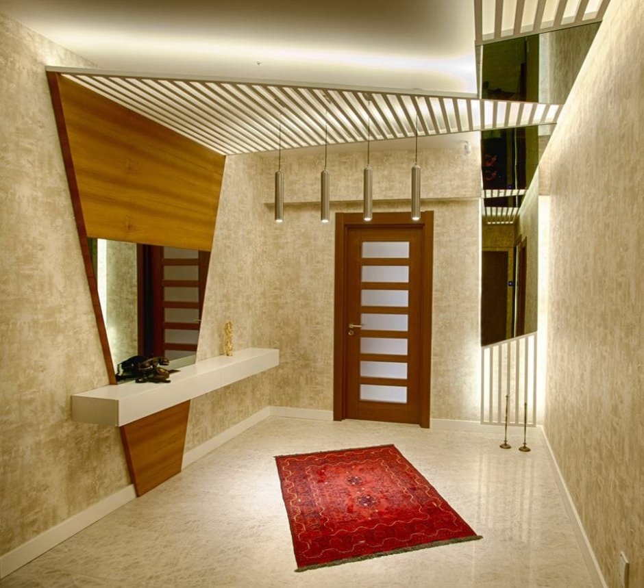 Необычный интерьер прихожей